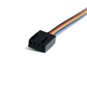 Picture of StarTech.com 12in 4 Pin Fan Power Extension Cable - M/F