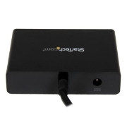 Picture of StarTech.com 3-Port Multi Monitor Adapter - DisplayPort 1.2 MST Hub to Dual 4K 30Hz & 1x 1080p - Video Splitter for Extended Desktop Mode on Windows PCs Only - DP to 3x DP Monitors