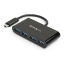 Picture of StarTech.com 4-Port USB-C Hub - USB-C to 4x USB-A - USB 3.0 Hub - Bus Powered~4-Port USB-C Hub - USB-C to 4x USB-A - USB 3.0 Hub - 5Gbps - Bus Powered