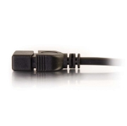 Picture of C2G 9.8ft (3m) USB 2.0 A Male to A Female Extension Cable - Black