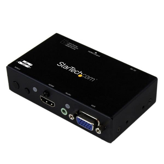 Picture of StarTech.com 2x1 HDMI + VGA to HDMI Converter Switch w/ Automatic and Priority Switching – 1080p