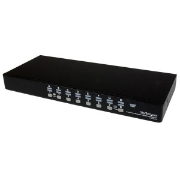 Picture of StarTech.com 16 Port 1U Rackmount USB KVM Switch Kit with OSD and Cables
