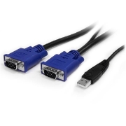 Picture of StarTech.com 16 Port 1U Rackmount USB KVM Switch Kit with OSD and Cables