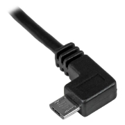 Picture of StarTech.com Micro-USB Charge-and-Sync Cable M/M - Left-Angle Micro-USB - 30/24 AWG - 1 m (3 ft.)