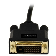 Picture of StarTech.com 3ft (0.9m) Mini DisplayPort to DVI Cable - Mini DP to DVI Adapter Cable - 1080p Video - Passive mDP 1.2 to DVI-D Single Link - mDP or Thunderbolt 1/2 Mac/PC to DVI Monitor