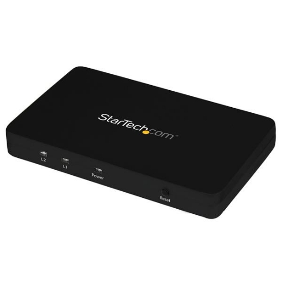 Picture of StarTech.com 4K HDMI 2-Port Video Splitter – 1x2 HDMI Splitter w/ Solid Aluminum Housing – 4K 30Hz