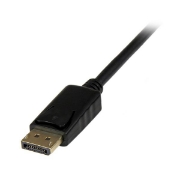Picture of StarTech.com 6ft (1.8m) DisplayPort to DVI Cable - 1080p Video - Active DisplayPort to DVI Adapter Cable - DisplayPort to DVI-D Cable Single Link - DP 1.2 to DVI Monitor Cable Converter