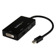 Picture of StarTech.com Travel A/V Adapter: 3-in-1 Mini DisplayPort to VGA DVI or HDMI Converter