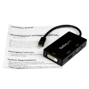 Picture of StarTech.com Travel A/V Adapter: 3-in-1 Mini DisplayPort to VGA DVI or HDMI Converter