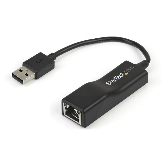 Picture of StarTech.com USB 2.0 to 10/100 Mbps Ethernet Network Adapter Dongle