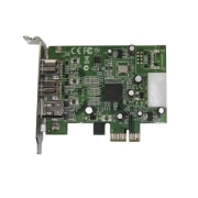 Picture of StarTech.com 3 Port 2b 1a Low Profile 1394 PCI Express FireWire Card Adapter
