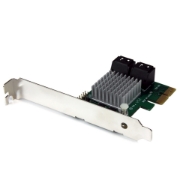 Picture of StarTech.com 4 Port PCI Express 2.0 SATA III 6Gbps RAID Controller Card with HyperDuo SSD Tiering