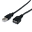 Afbeeldingen van StarTech.com 1,80m USB 2.0 Verlengkabel A naar A Zwart M/F