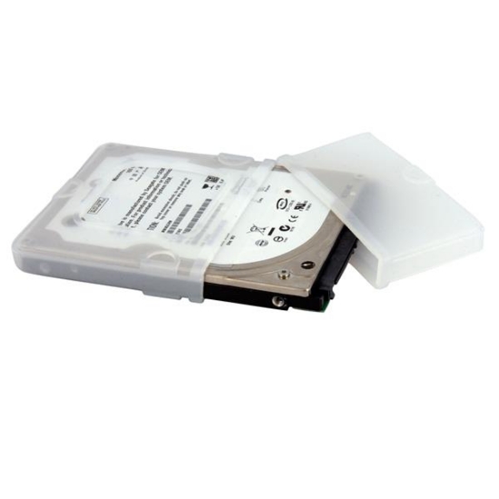 Picture of StarTech.com 2.5in Silicone Laptop Hard Drive Protector Sleeve with Connector Cap