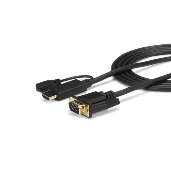 Picture of StarTech.com 3 ft HDMI to VGA Active Converter Cable - HDMI to VGA Adapter - 1920x1200 or 1080p