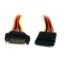 Picture of StarTech.com 12in 15 pin SATA Power Extension Cable