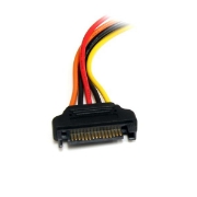 Picture of StarTech.com 12in 15 pin SATA Power Extension Cable