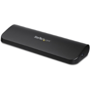 Picture of StarTech.com Dual-Monitor USB 3.0 Docking Station with HDMI & DVI/VGA~Dual Monitor USB 3.0 Laptop Docking Station with HDMI/DVI/VGA, 3x USB-A Hub, GbE, Audio, Universal Type-A Dock for Windows/macOS/ChromeOS - TAA Compliant