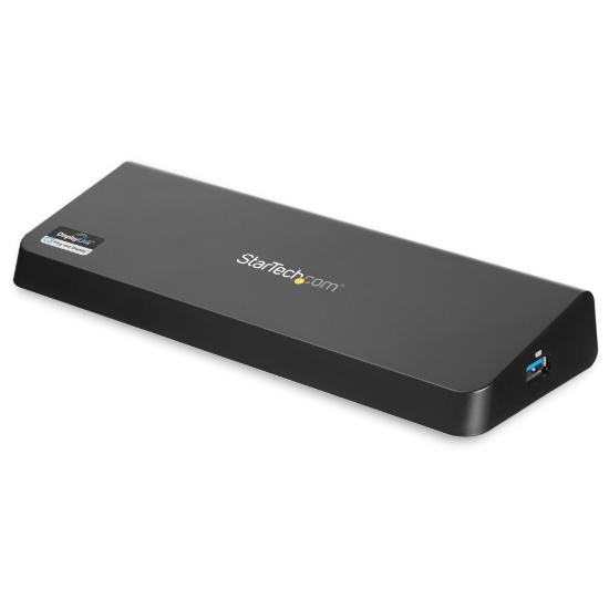 Picture of StarTech.com USB 3.0 Docking Station Dual Monitor with HDMI & 4K DisplayPort - USB 3.0 to 4x USB-A, Ethernet, HDMI and DP - USB Type A Universal Laptop Docking Station for Mac & Windows