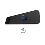 Picture of StarTech.com USB 3.0 Docking Station Dual Monitor with HDMI & 4K DisplayPort - USB 3.0 to 4x USB-A, Ethernet, HDMI and DP - USB Type A Universal Laptop Docking Station for Mac & Windows