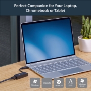 Picture of StarTech.com USB 3.0 to Gigabit Ethernet Network Adapter, 10/100/1000 Mbps, USB to RJ45, USB 3.0 to LAN Adapter, USB 3.0 Ethernet Adapter (GbE), TAA Complaint
