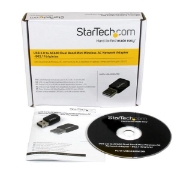 Picture of StarTech.com USB 2.0 AC600 Mini Dual Band Wireless-AC Network Adapter - 1T1R 802.11ac WiFi Adapter