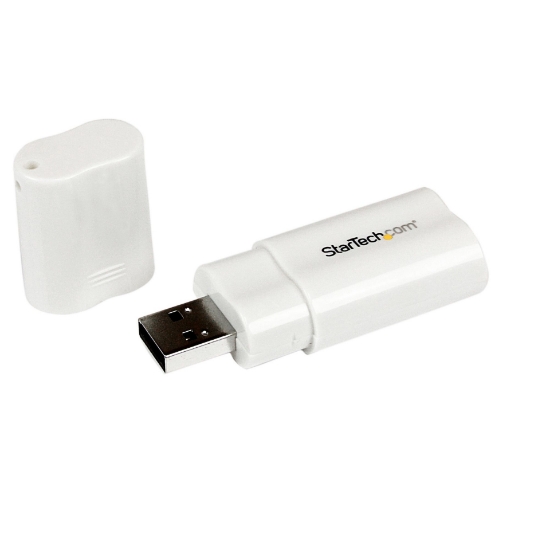 Picture of StarTech.com USB to Stereo Audio Adapter Converter