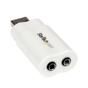 Picture of StarTech.com USB to Stereo Audio Adapter Converter