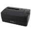 Image de StarTech.com Station d'Accueil pour Disque Dur USB 3.0 à SATA à Baie Unique, Dock pour HDD USB 3.0 (5 Gbps), Docking Station pour HDD/SSD Externe 2,5/3,5" SATA I/II/III - Chargement par le Haut