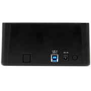Picture of StarTech.com Standalone Hard Drive Duplicator, Dual Bay HDD/SSD Cloner/Copier, USB 3.1 (10Gbps) to SATA III HDD/SSD Docking Station, Hard Disk Duplicator Dock, Hard Drive Cloner