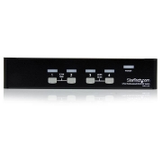 Picture of StarTech.com 4 Port Professional VGA USB KVM Switch with Hub