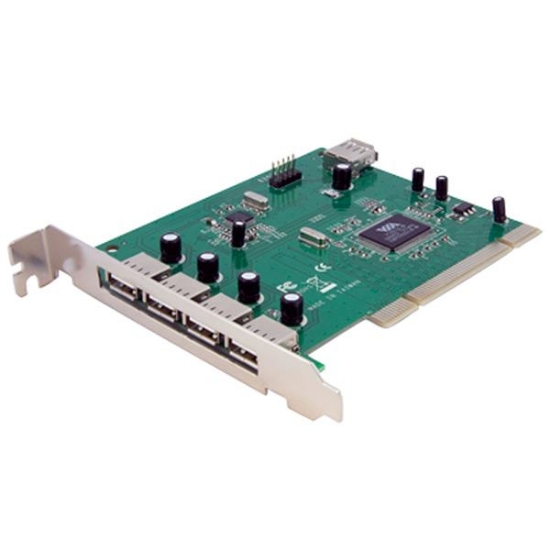 Picture of StarTech.com 7 Port PCI USB Card Adapter