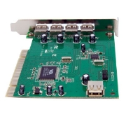 Picture of StarTech.com 7 Port PCI USB Card Adapter