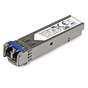 Picture of StarTech.com MSA Compliant SFP Transceiver Module - 1000BASE-LX~MSA Uncoded SFP Module - 1000BASE-LX - 1GbE Single Mode Fiber (SMF) Optic Transceiver - 1GE Gigabit Ethernet SFP - LC 10km - 1310nm - DDM