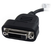 Picture of StarTech.com DisplayPort to DVI Adapter - Active DisplayPort to DVI-D Adapter/Video Converter 1080p - DP 1.2 to DVI Monitor Cable Adapter Dongle - DP to DVI Adapter - Latching DP Connector