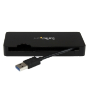 Picture of StarTech.com Travel Docking Station for Laptops - HDMI or VGA - USB 3.0