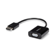 Picture of StarTech.com DisplayPort to VGA Adapter - Active DP to VGA Converter - 1080p Video - DP/DP++ Source to VGA Monitor Cable Adapter - DP to VGA Adapter Dongle Digital to Analog - DP 1.2 to VGA
