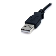 Picture of StarTech.com USB to 5.5mm Power Cable - Type M Barrel - 3 ft