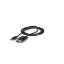 Picture of StarTech.com 6ft (1.8m) 1-Port USB to Serial RS232 Adapter, FTDI DB9 Serial DCE Adapter Cable, Null Modem, USB 2.0 - TAA