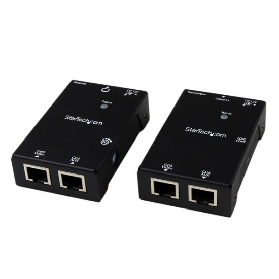 Picture of StarTech.com HDMI Over CAT5e/CAT6 Extender with Power Over Cable - 165 ft (50m)