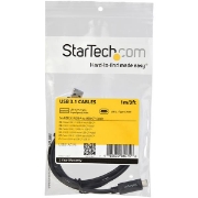 Picture of StarTech.com 3 ft. (1 m) USB to USB-C Cable - M/M