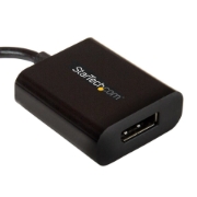 Picture of StarTech.com USB C to DisplayPort Adapter - 4K 60Hz/8K 30Hz - USB Type-C to DP 1.4 HBR2 Adapter Dongle - Compact USB-C (DP Alt Mode) Monitor Video Converter - Thunderbolt 3 Compatible