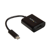 Picture of StarTech.com USB C to DisplayPort Adapter - 4K 60Hz/8K 30Hz - USB Type-C to DP 1.4 HBR2 Adapter Dongle - Compact USB-C (DP Alt Mode) Monitor Video Converter - Thunderbolt 3 Compatible