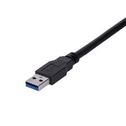 Picture of StarTech.com 1m Black SuperSpeed USB 3.0 Extension Cable A to A - M/F
