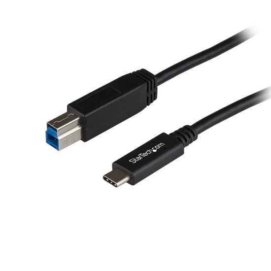 Picture of StarTech.com USB-C to USB-B Printer Cable - M/M - 1 m (3 ft.) - USB 3.1 (10Gbps)