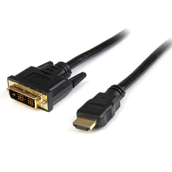 Picture of StarTech.com 2m HDMI to DVI-D Cable - M/M