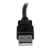 Picture of StarTech.com 1m USB 2.0 A to Right Angle B Cable - M/M