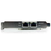 Picture of StarTech.com Dual Port PCI Express Gigabit Ethernet PCIe Network Card Adapter - PoE/PSE