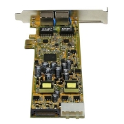 Picture of StarTech.com Dual Port PCI Express Gigabit Ethernet PCIe Network Card Adapter - PoE/PSE