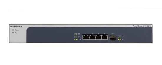 Picture of NETGEAR XS505M Unmanaged 10G Ethernet (100/1000/10000) Grey, Silver